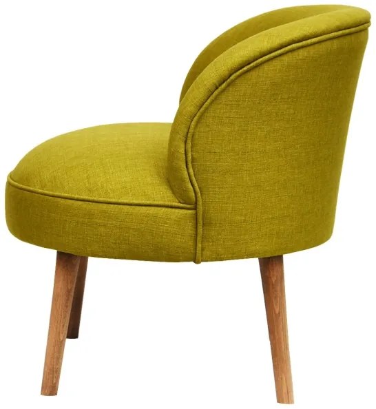 Detské kreslo KUNI zelené