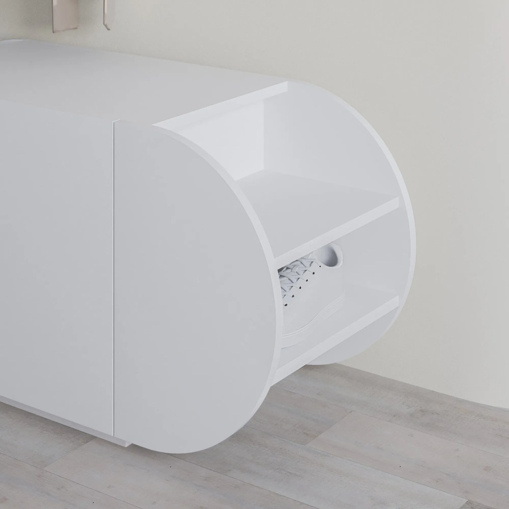 Topánkovník Houseland Pozy biely