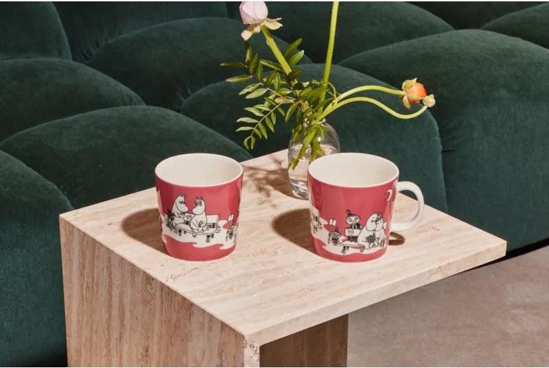 Hrnček Moomin 0,4l, ružový