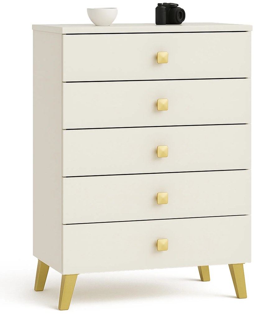 Komoda MOBI K-05 kašmír/zlatá