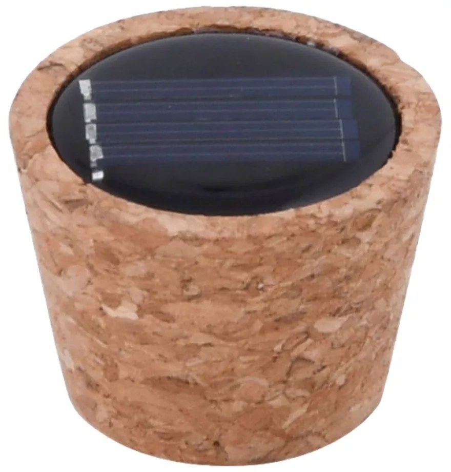 Korkové solárne svetlo LED Esschert Design