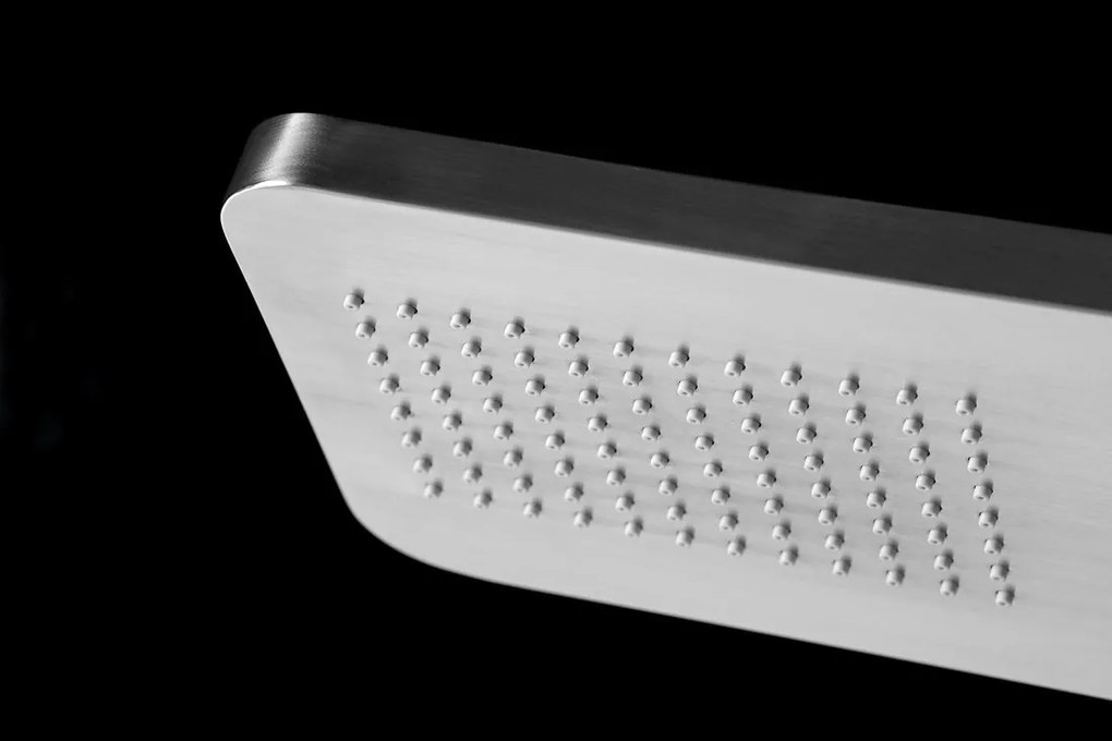 Sapho Sapho, PRESTIGE sprchový panel s termostat. batériou 200x1400 mm, nerez, WN337