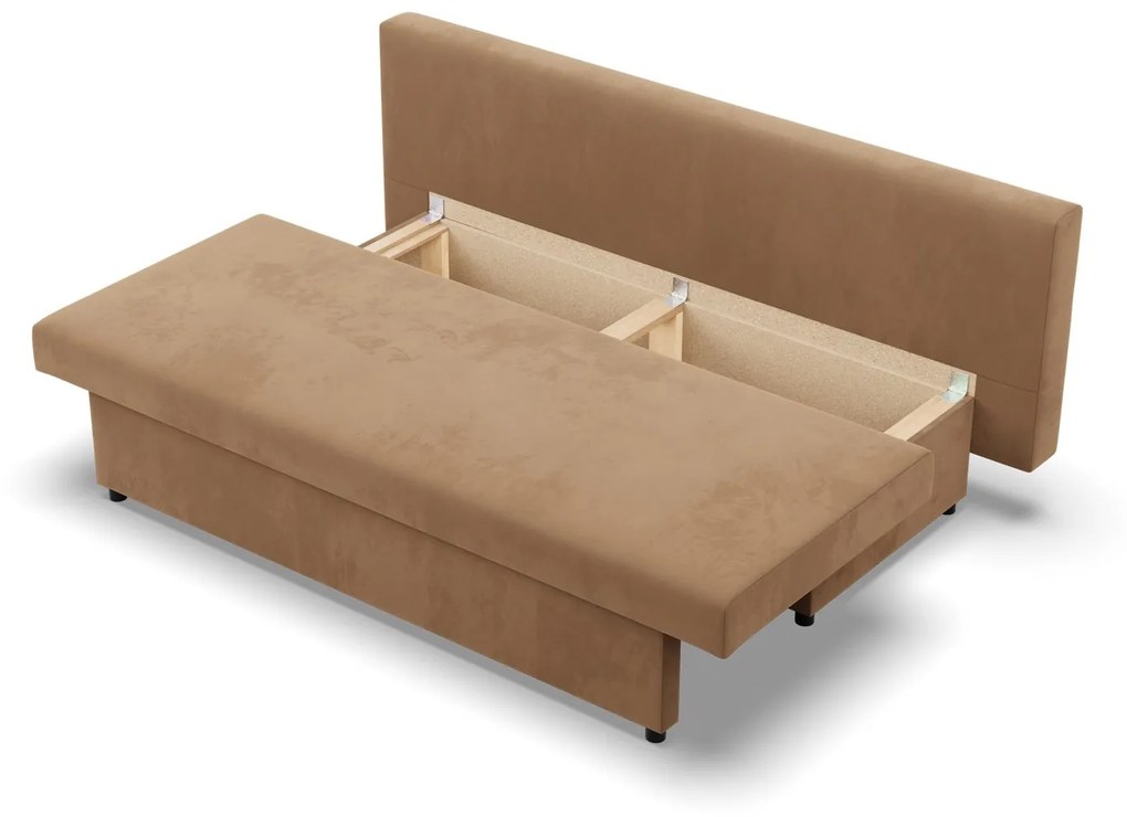 Veľká rozkladacia pohovka SONY model 2 Hnedá II