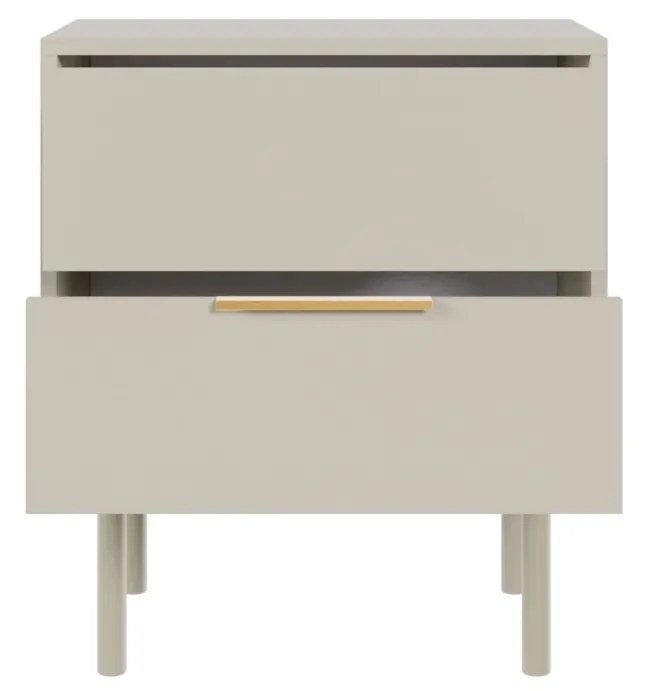 Nočný stolík Viva 54 cm kašmírový