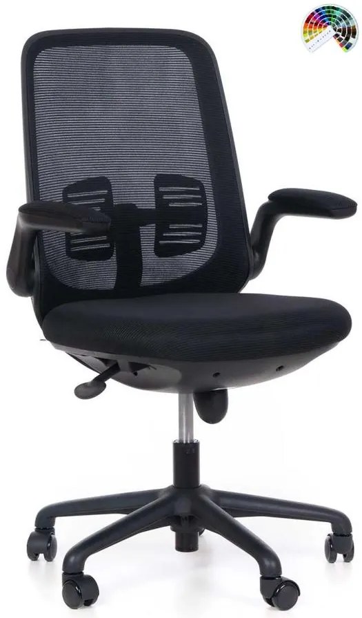 SEGO Kancelárska stolička SIMPLE NEW čalúnenie MECAMED koženka