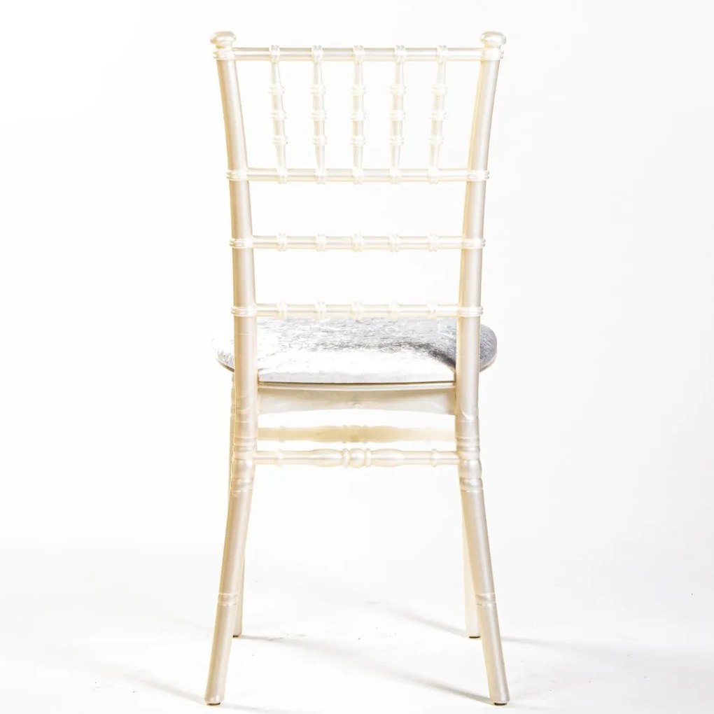 CHIAVARI PLASTIC PLASTOVÁ SVADOBNÁ STOLIČKA white