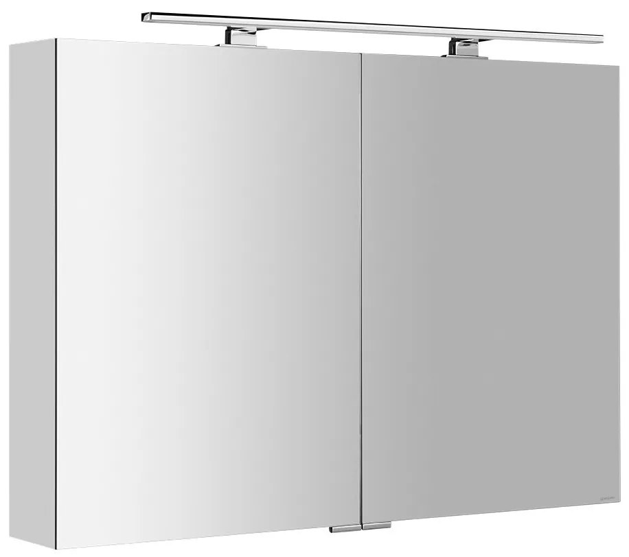 Sapho Sapho, MIRRÓ galérka s LED osvetlením, 100x70x16cm, biela, MC100-0030