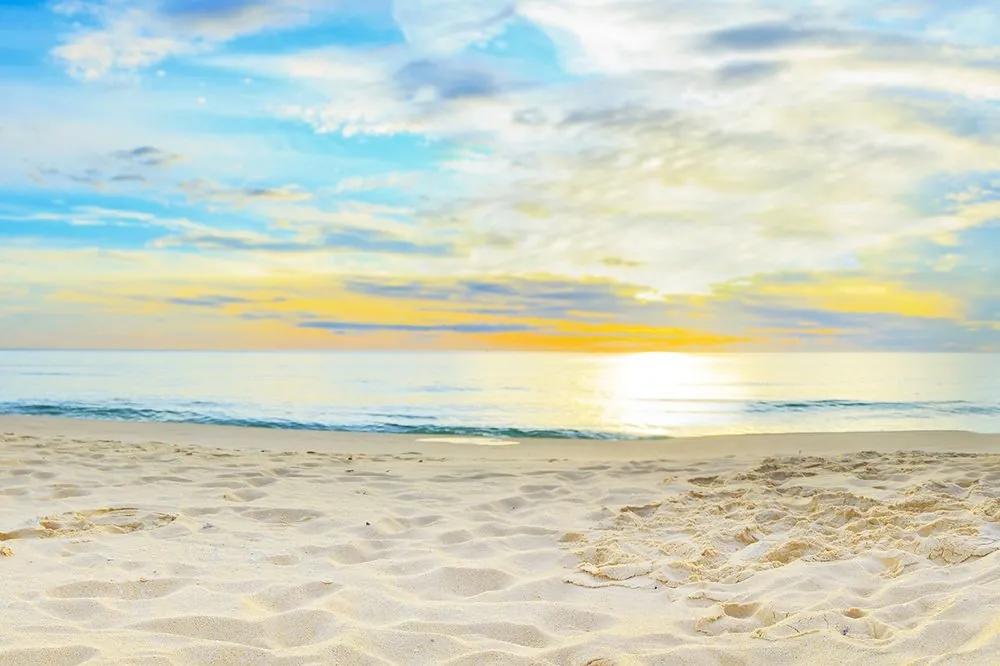 Fototapeta nádherná piesková pláž - 450x300