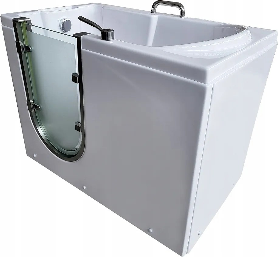 Vaňa s otváracími dverami je otvárateľná pre starších ľudí so zdravotným postihnutím