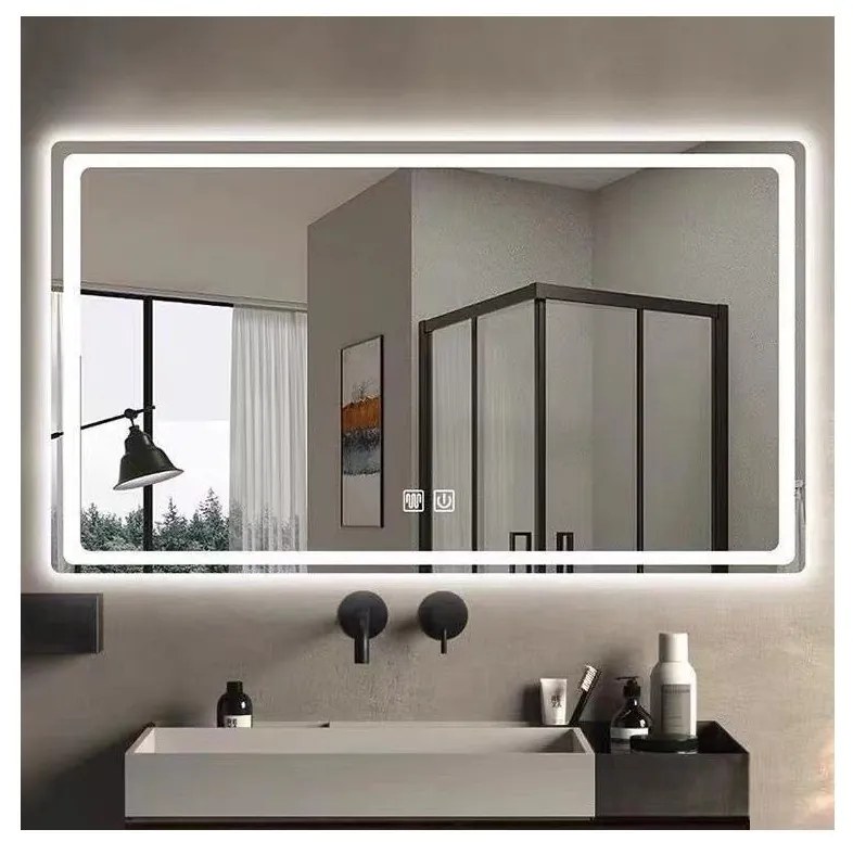 Brilagi - LED stmievateľné kúpeľňové vyhrievané zrkadlo s podsvietením BELLA LED/12W/230V 40x60 cm IP44