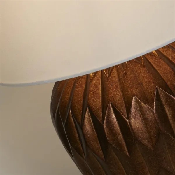 Searchlight EU61420BZ - Stolná lampa ROSETTA 1xE27/60W/230V