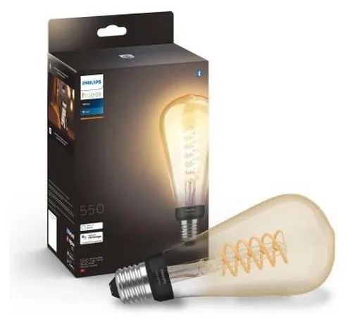 LED Stmievateľná žiarovka Philips Hue WHITE FILAMENT ST72 E27/7W/230V 2100K 8719514343061