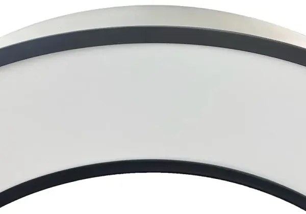 LED Luster na lanku LED/50W/230V 4000K pr. 100 cm čierna