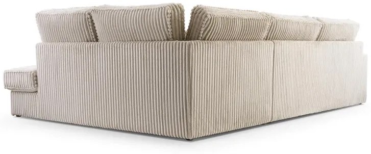 Rohová sedacia súprava LINCOLN LUX, Ľavá, hnedá (Tilia 56)