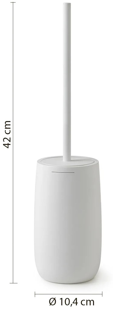 Gedy Gedy, KIRA WC kefa na postavenie, biela mat, KI3302
