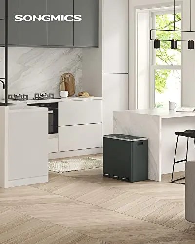 Recyklačný odpadkový kôš SONGMICS LTB54GS