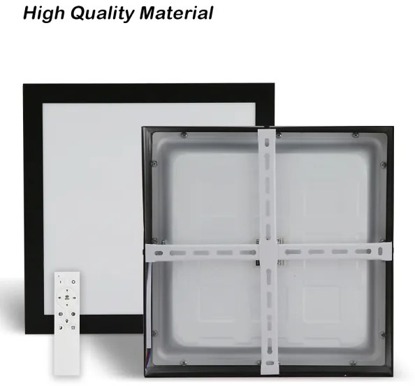 Brilagi-LED Stmievateľné kúpeľňové svietidlo FRAME SMART LED/24W/230V IP44 čierna+DO