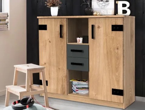 Komoda Liverpool, dub%