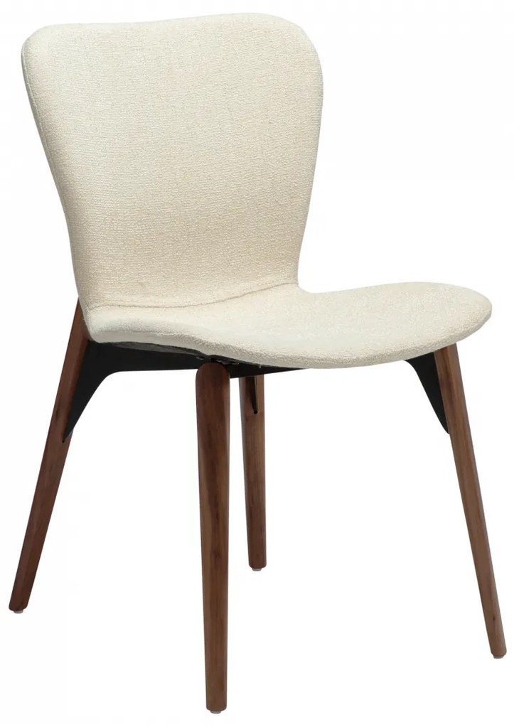 PARAGON ČALÚNENÁ STOLIČKA almond/walnut