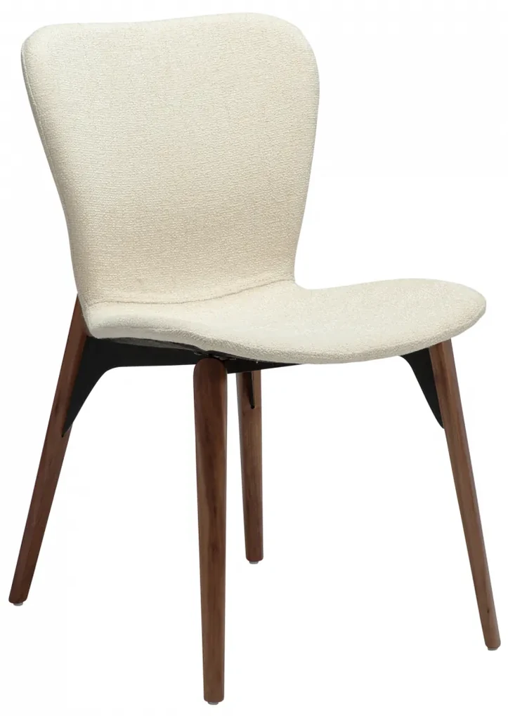 PARAGON ČALÚNENÁ STOLIČKA almond/walnut