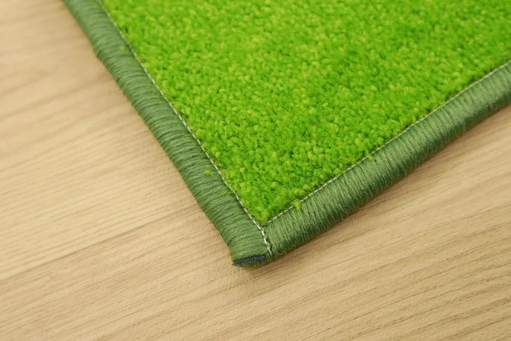 Vopi koberce Kusový koberec Eton zelený 41 - 280x370 cm