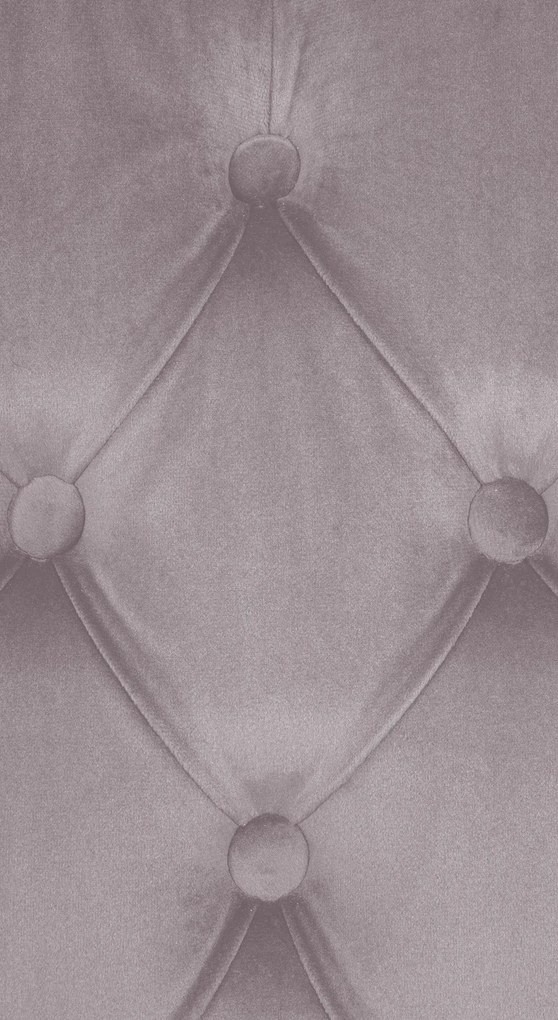 Jedálenská stolička Lisburn - zamat - Sivá