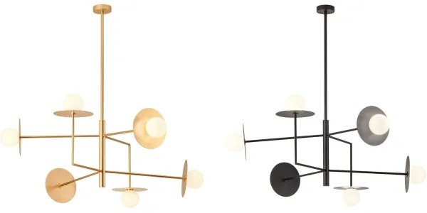 Redo UN1696_1 - Náhradné tienidlo k lustru, k lampe PLATO pr. 10 cm biela