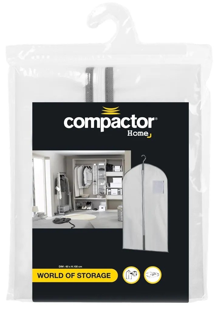 Compactor Obal na oblek a krátke šaty Life, 60 x 100 cm, S