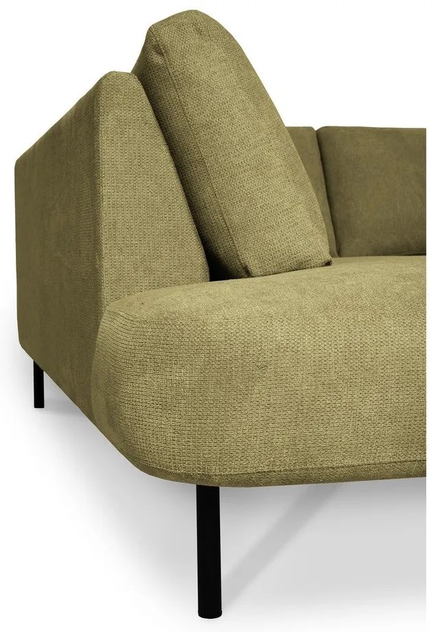 Rohová pohovka v horčicovej farbe (ľavý roh/do "U") Hero – Scandic