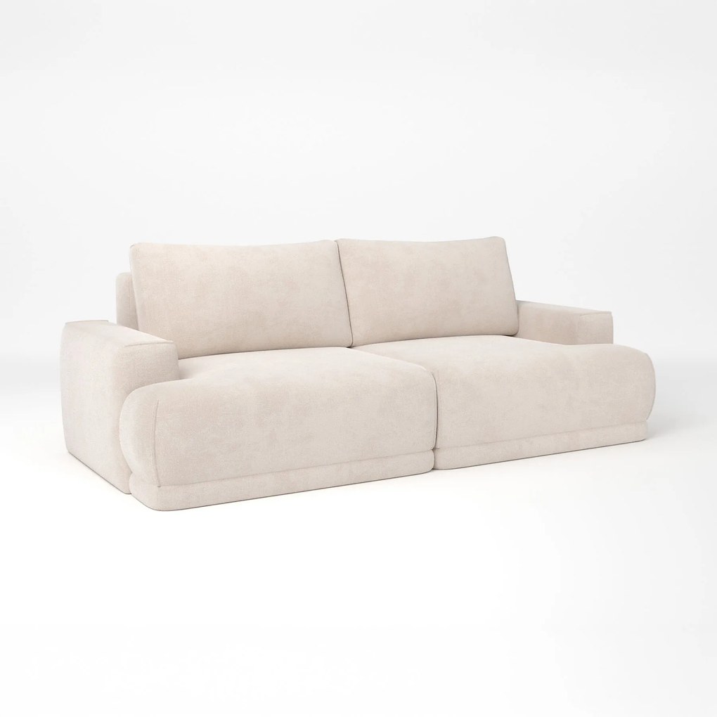 PROXIMA.store - 3-sedačková pohovka plocha spania 138x195 - LATTE SKUPINA LÁTOK: Skupina 5