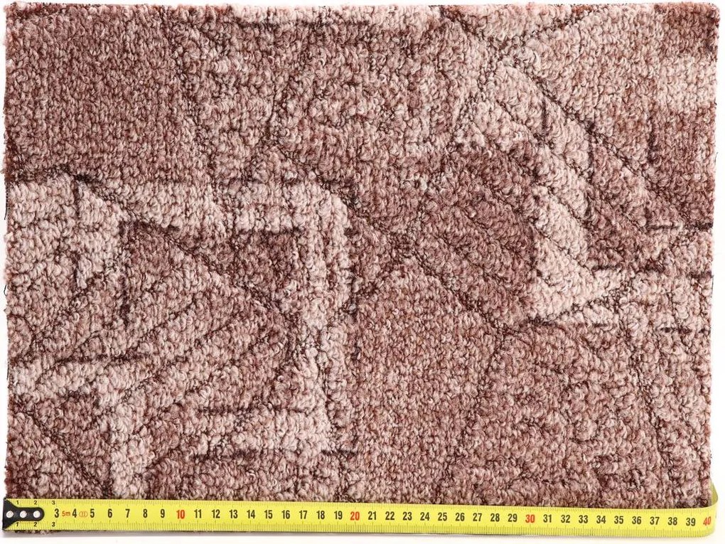 ITC 100x200 cm Metrážny koberec Bossanova 42, šíře, hnedá, filc, obývacia izba