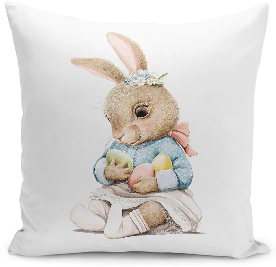 Obliečka na vankúš s veľkonočným motívom 43x43 cm – Mila Home