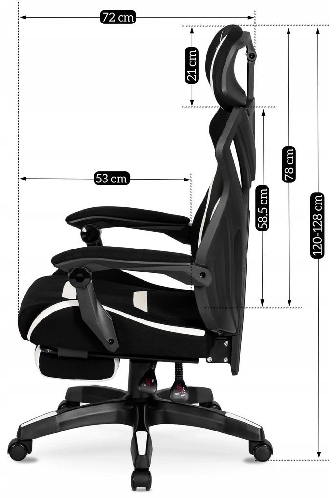 PROXIMA.store - Ergonomické herné kreslo MAXIMO