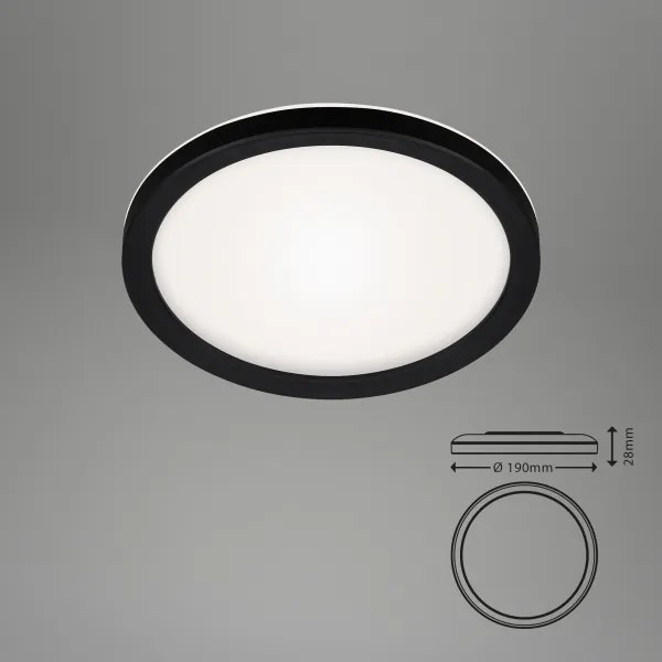Briloner 7150-415 - LED Stropné svietidlo SLIM LED/12W/230V pr. 19 cm