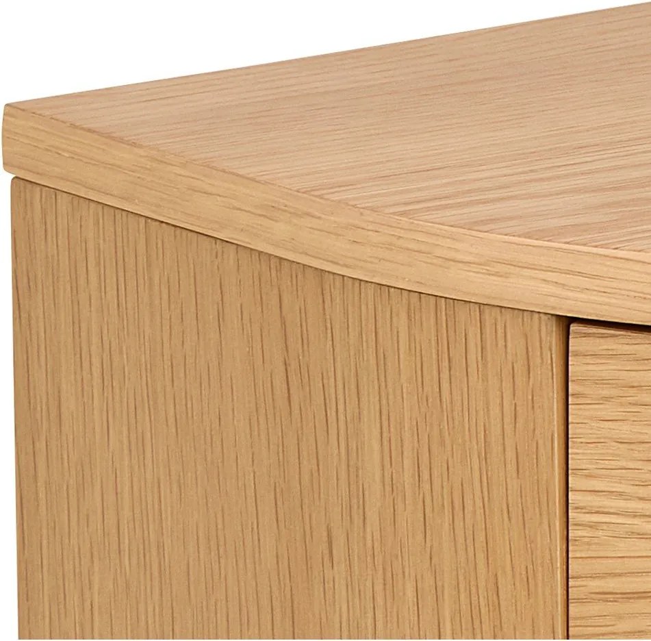 Nočný stolík v dekore duba v svetloprírodnej farbe Paron – Actona