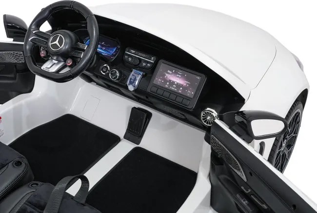 Elektrické autíčko Mercedes Benz GT63 AMG biele