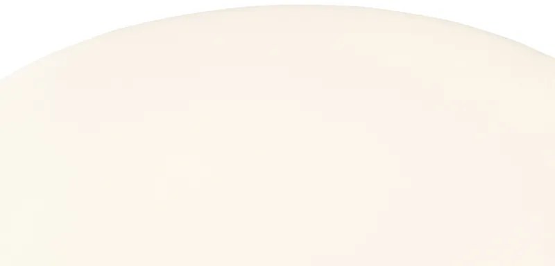 Inteligentná moderná vonkajšia stojaca lampa s čiernym tienidlom bielym vrátane WiFi A60 - Virginia