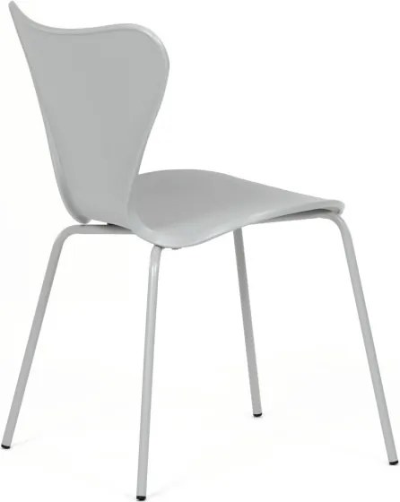 Jedálenská stolička sivá CT-X7034 GREY