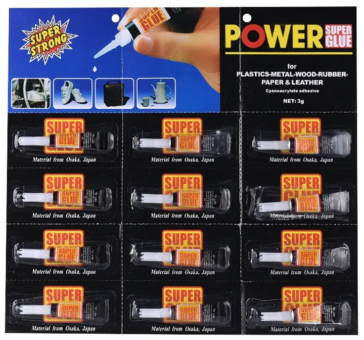 KIK Lepidlo sekundové Super Glue 1 x 3g, KX129503