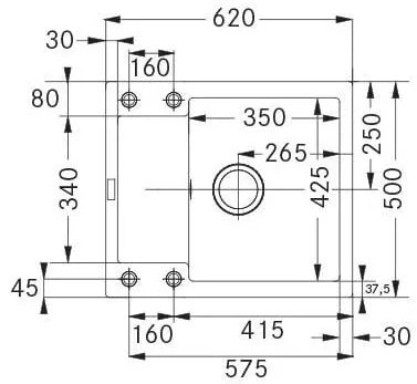 Franke MRG 611-62 BL 114.0284.758