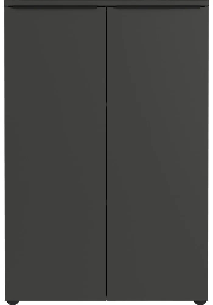 Antracitová skrinka 81x120 cm Mailand – Germania