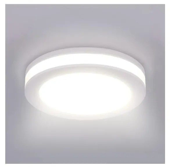 Solight LED podhľadové svietidlo, 10W, 800lm, 4000K, IP44, okrúhle, WD137
