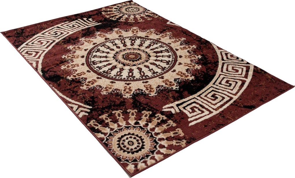 TA Koberec K870A BROWN CHEAP PP BGX Hnedý Obdĺžnikový Rozmer: 140x200 cm