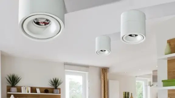 LED bodové svetlo Costa biele