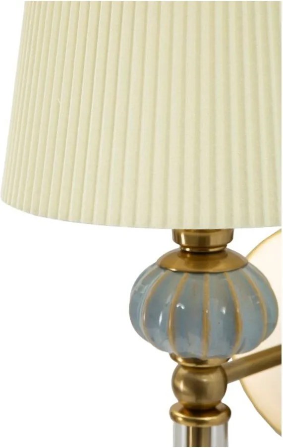 Biele/v zlatej farbe nástenné svietidlo Warsaw – Mauro Ferretti