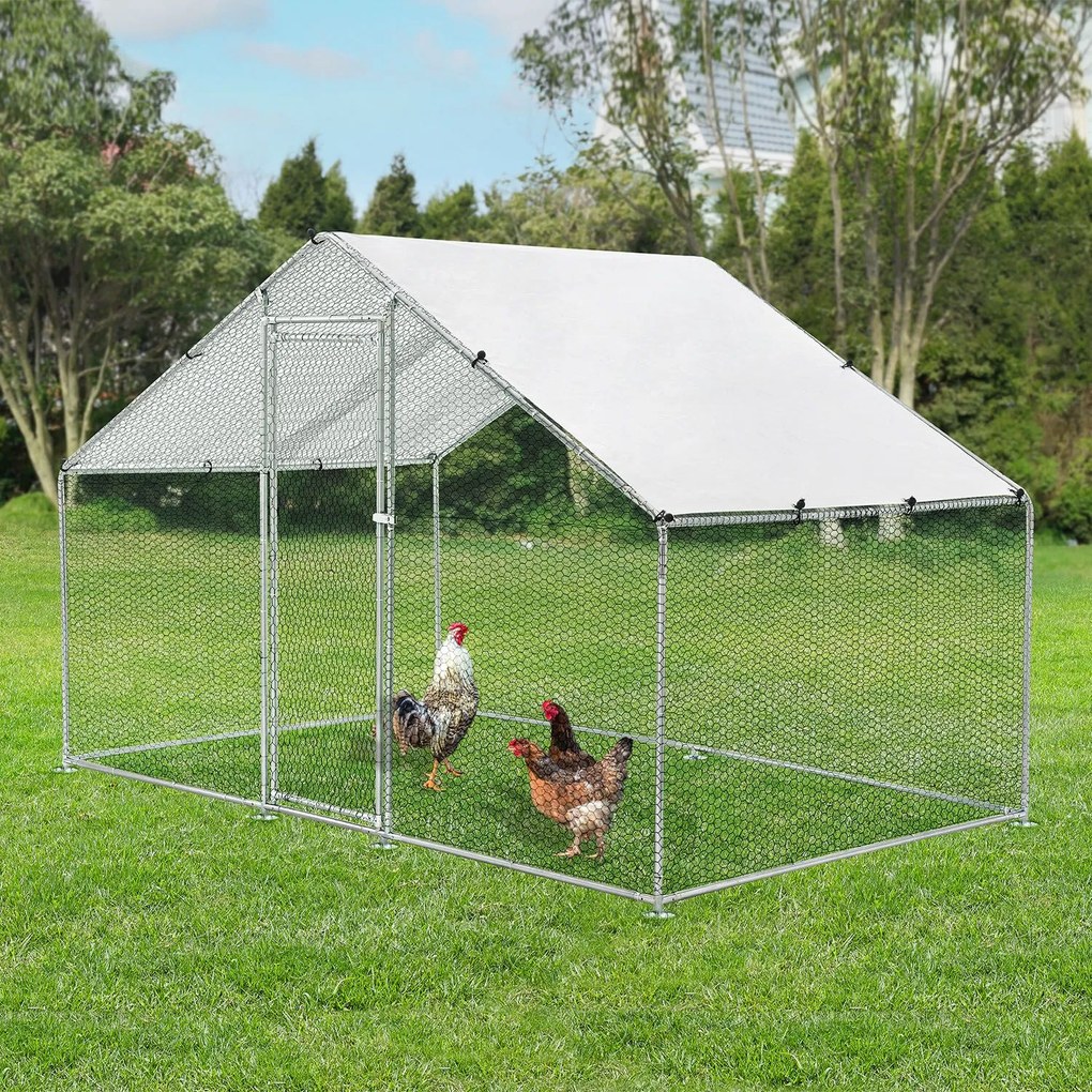 InternetovaZahrada Klietka pre sliepky - 3x2x2m