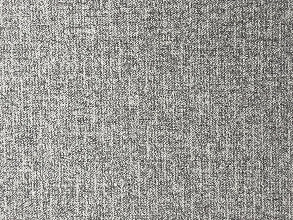 Vopi koberce Kusový koberec Alassio šedý štvorec - 100x100 cm