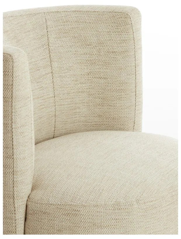 Béžové kreslo Kamova – Light & Living