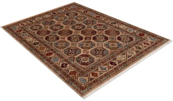 Koberec KESHAN, strapce 7874/53555 béžový / terakota