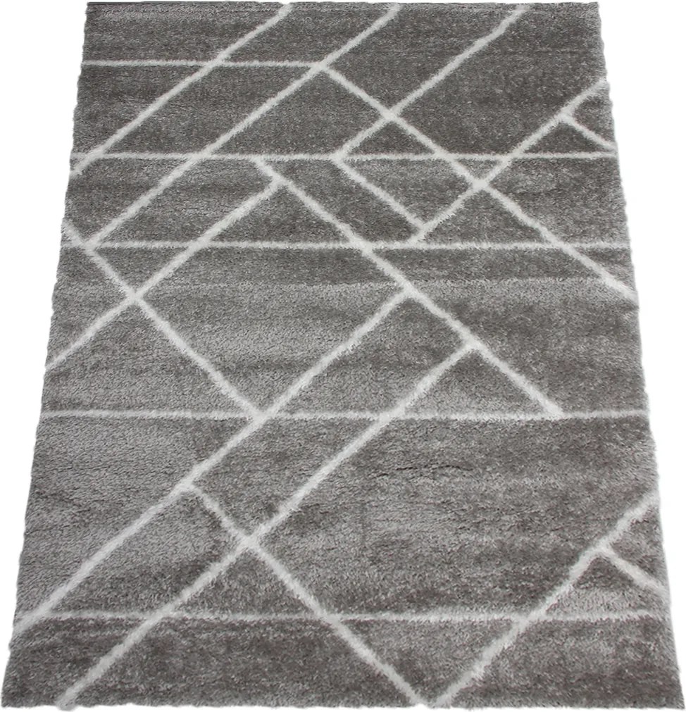 Koberec Boho 659 D.GREY/CREAM rozmery koberec: 60x100 cm